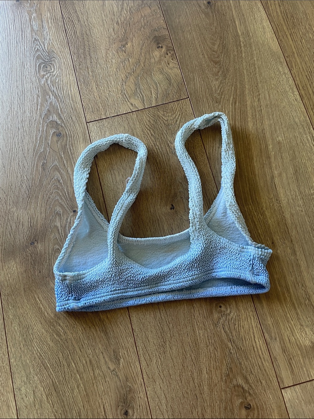 bond-eye Ombre Blue Textured Bikini Set - Picture 5 of 5